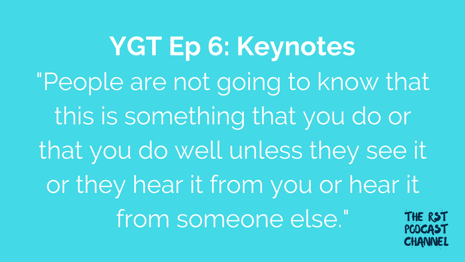 YGT 6: Keynotes