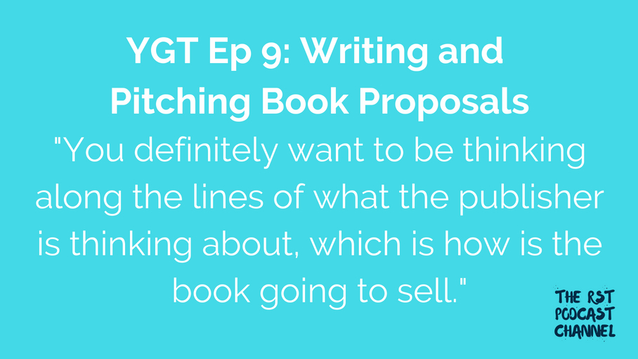 YGT 9: Writing and Pitching Book Proposals