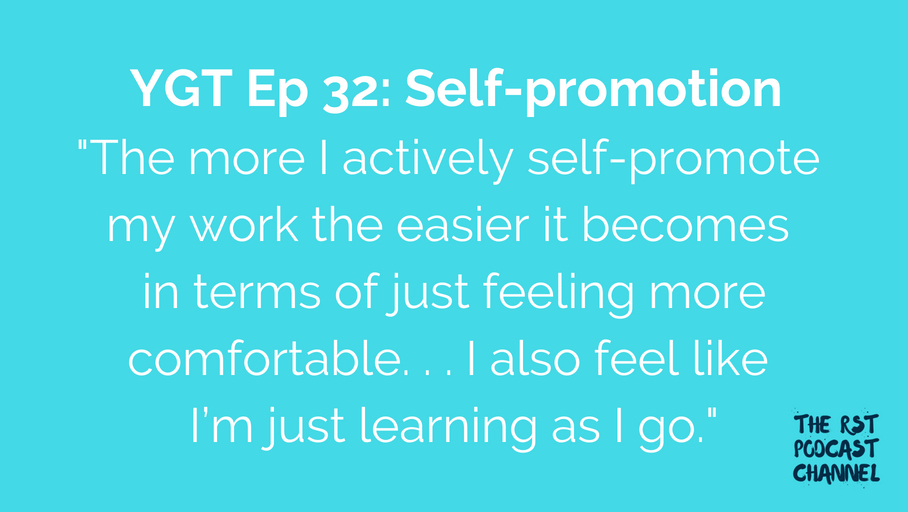 YGT 32: Self-promotion