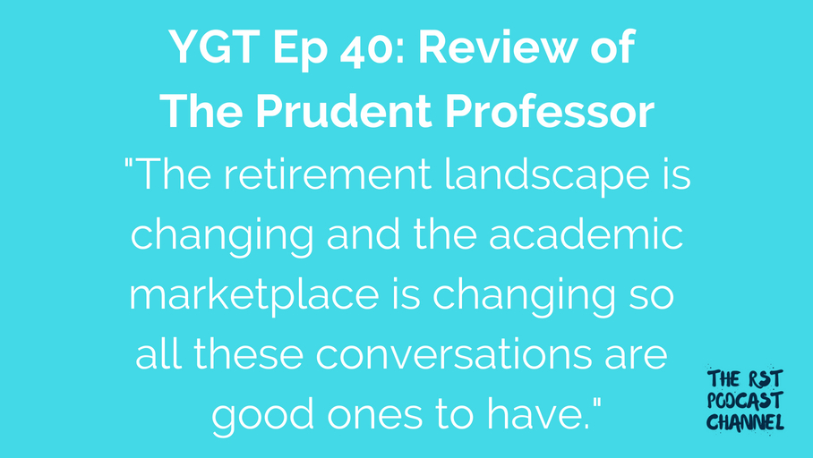 YGT 40: Book Review of The Prudent Professor