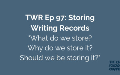 TWR 97: Storing Writing Records