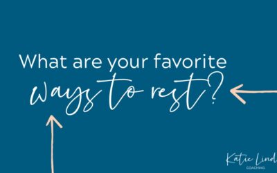 YGT 380: My Favorite Current Ways to Be Restful